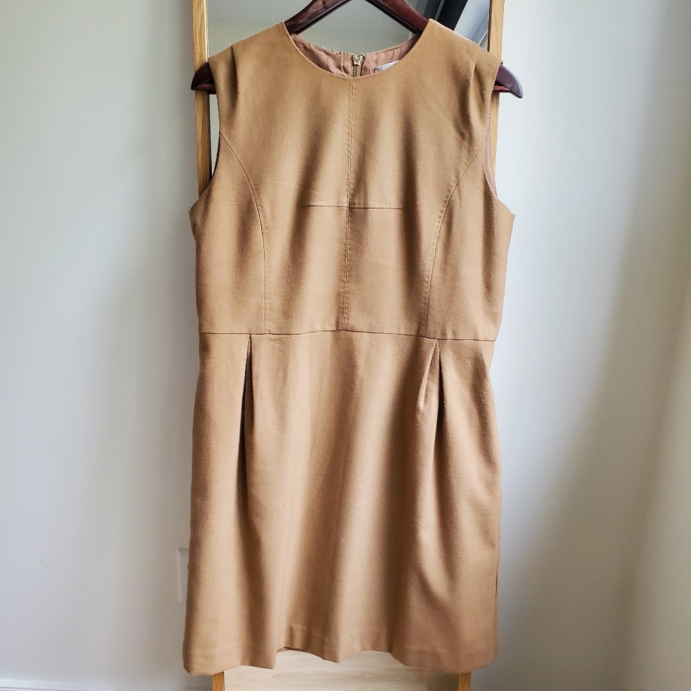 2 for $30 Camel wool structured dress